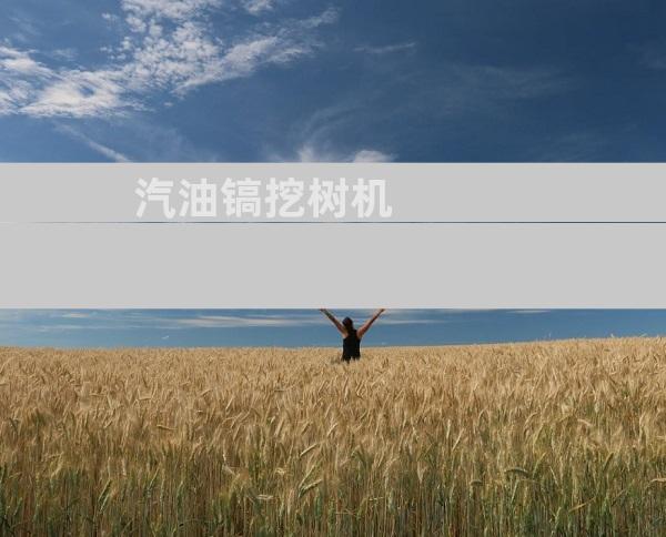 汽油镐挖树机
