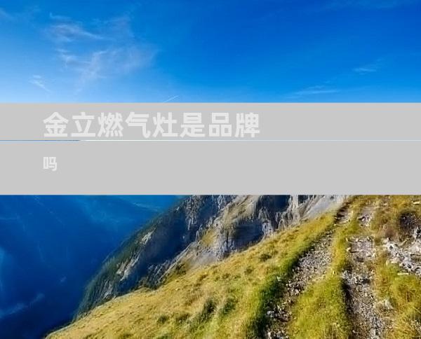 金立燃气灶是品牌吗