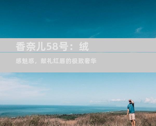 香奈儿58号：绒感魅惑，献礼红唇的极致奢华